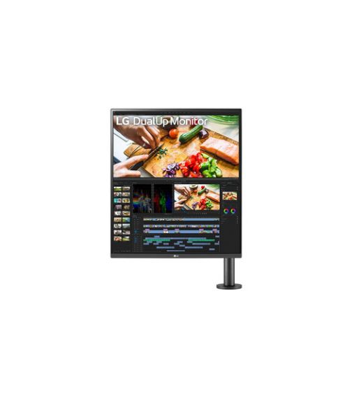 LG 28" 28MQ780 5Ms 60Hz Dual Up QHD 2K Ergo Nano IPS Monitor resmi